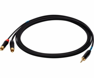 SSQ MIJRCA2 SS-1422 Kabel Mini Jack Stereo 3,5 mm - 2x RC...