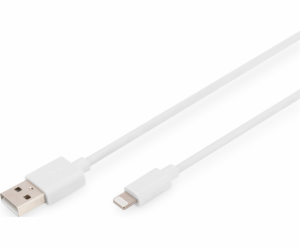 Kabel přenosu dat/USB A/Lightning MFI 2M bílé nabíjení