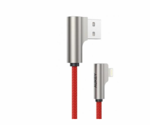 USB kabel Aukey CB -Al04 Red OEM Nylon USB kabel - Lightn...