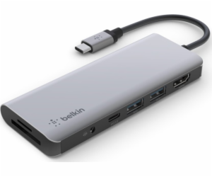 Belkin INC009BTSGY Belkin USB-C 7v1 Multimedia Hub