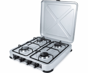 PROMIS KG400 Four-burner gas stove silver