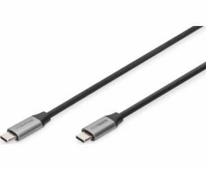 USB 3.0 60W/5Gbps připojení USB C/USB C M/M 1M BLACK