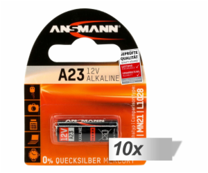 10x1 Ansmann Alkaline A23 12 V f. Fernbedienungen