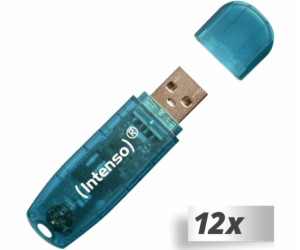 12x1 Intenso Rainbow Line    4GB USB Stick 2.0