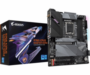 GIGABYTE B760 A MASTER DDR4 / Intel B760 / LGA1700 / 4x D...