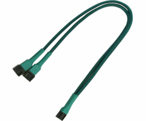 Nanoxia 3-pin – 3-pin x2, 0,3 m, zelená (900500002)