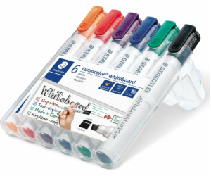 Staedtler STAEDTLER Whiteboardmarker Lumocolor 6 St Box