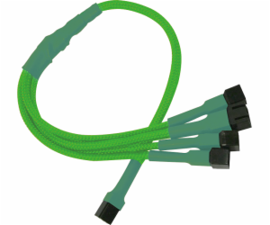 Nanoxia 3-pin - 3-pin x4, 0,3 m, zelená (NX34A30NG)