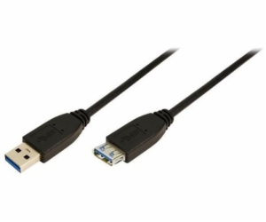 USB kabel LogiLink A/A zásuvka 1m (CU0041)