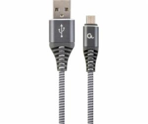 Gembird USB kabel USB 2.0 kabel (AM/microUSB M) 2m grafit...