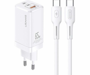 Usams MT nabíječka 1x USB-A 2x USB-C 3A (MTXLOGTC02)