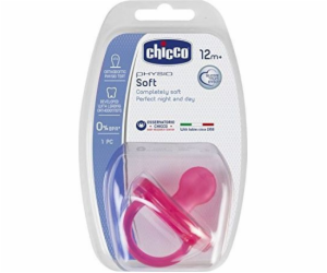 Chicco dudlík Physio Soft růžový 12m+ (271311)