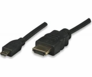 Techly HDMI Micro - HDMI kabel 3m černý (ICOC-HDMI-4-AD3)