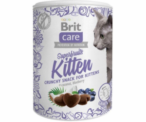 Brit Care Cat Snack Superfruits Kitten 100g pamlsky pro k...