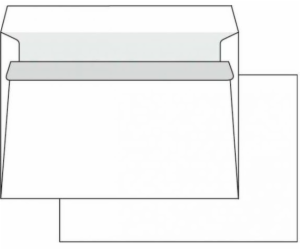 Krpa Samolepící obálka C5, 162 x 229mm, bílá 1000 ks.