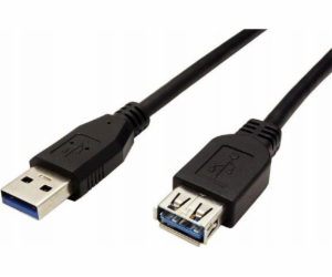 LAMA PLUS USB-A - USB-A USB kabel 1,8 m Černý