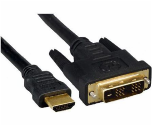 HDMI - DVI-D kabel 3m černý