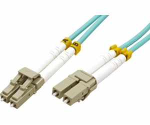 Optický Patchcord Multi režim (50/125), LC-LC/15m, modro-...