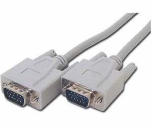 D-Sub (VGA) - D-Sub (VGA) kabel 3m bílý