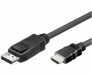 Techly DisplayPort - HDMI kabel 1m černý (ICOC-DSP-H12-010)