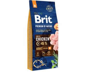 Brit Premium by Nature Adult M 8kg granule pro psy