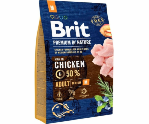 Brit Premium By Nature Adult M Medium 3kg