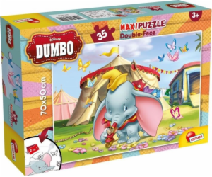 Lisciani Oboustranné puzzle maxi 35 Dumbo