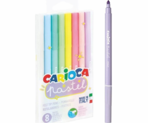 Carioca Markers Pastel 8 barev CARIOCA