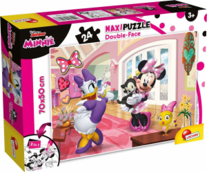 Lisciani Oboustranné puzzle maxi 24 Minnie Mouse