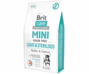 Brit Care Mini Grain Free Light & Sterilised 2kg granule ...