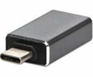 USB adaptér USB-C - USB stříbrný