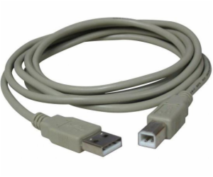 LAMA PLUS USB-A - micro-B USB kabel 3 m Šedý