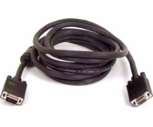 D-Sub (VGA) - D-Sub (VGA) kabel 3m černý