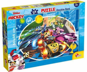 Lisciani Oboustranné puzzle 24 dílků Mickey Mouse 73986