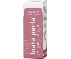 Bílá perlová zubní pasta Sensitive 75 ml