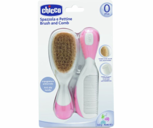 Chicco CHICCO Hřebenový kartáč růžový - 65691