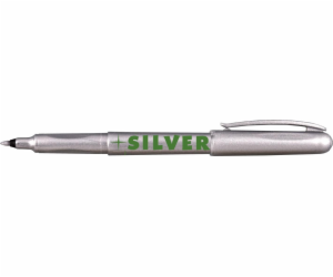 Centropen Marker Permanent Centropen 2670 Silver Round Tip