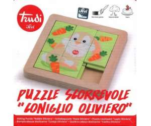 SEVI POSUVNÉ PUZZLE SE ZAJÍČKEM