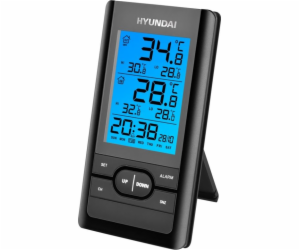 Meteostanice Hyundai WS1070B, černá