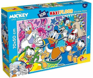 Lisciani Lisciani Disney Double -Tided Maxi Floor Donald ...