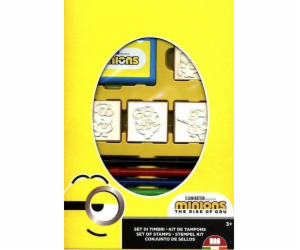 Multiprint MULTIPRINT MINIONS STAMPS BOX 4 KS