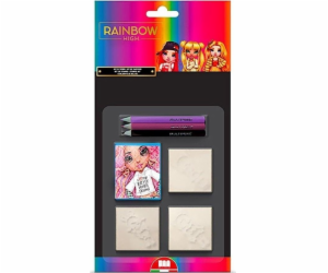 Multiprint MULTIPRINT RAINBOW HIGH STAMPS BLISTER 3 KS.