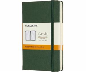 Moleskine Notes Classic 9x14 ks. čáry - myrtově zelená