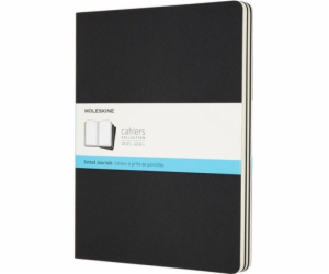 Moleskine sada 3 žurnálů MOLESKINE Cahier XL (19x25cm) te...