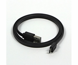 Kabel USB Logo USB-A - 0,3 m Černý