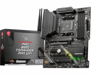 MSI MB Sc AM4 MAG B550 TOMAHAWK MAX WIFI, AMD B550, 4xDDR...