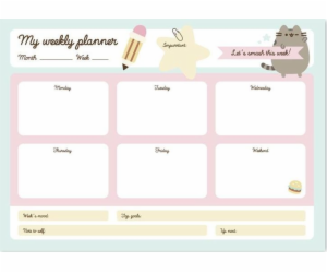 Pusheen Weekly Planner z kolekce Foodie