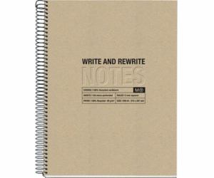 MIQUELRIUS Notebook MIQUELRIUS Just Black Craft Recycled,...