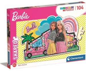 Puzzle 104 elementy Barbie