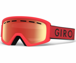 GIRO Goggles Rev Red Black Zoom (Amber Scarlet 41% S2 Len...